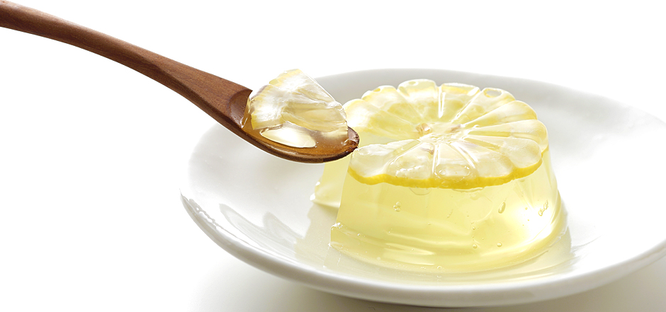 レモン羹 mizuyokan lemon kan